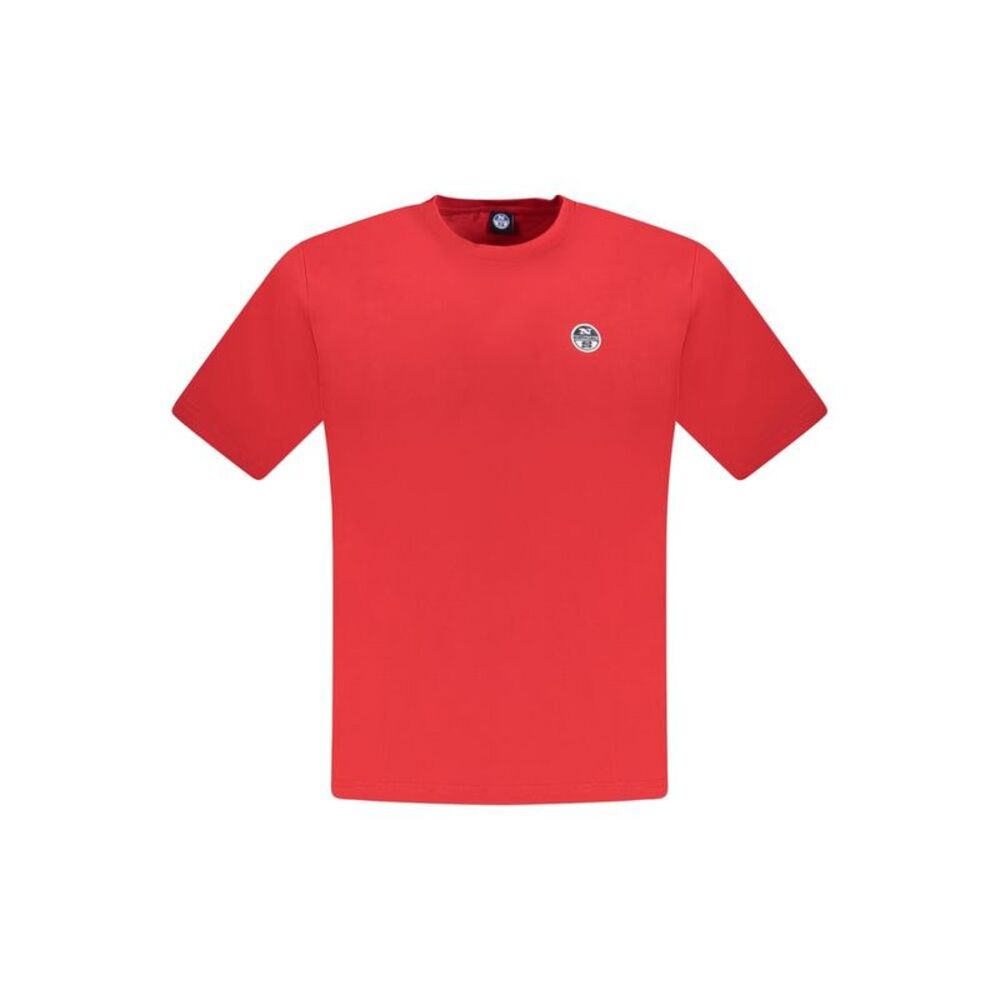 North Sails Rosso Cotton Men Men's T-Shirt